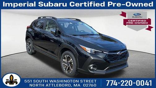 Crystal Black Silica 2024 Subaru Crosstrek Premium