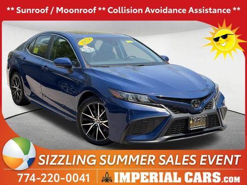Blue 2024 Toyota Camry SE