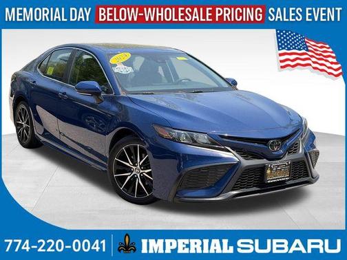 Blue 2024 Toyota Camry SE