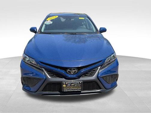 Blue 2024 Toyota Camry SE