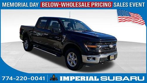 Agate Black Metallic 2025 Ford F-150 XLT