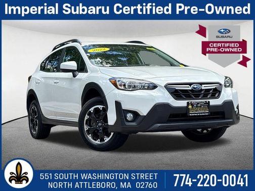 Crystal White Pearl 2022 Subaru Crosstrek Premium
