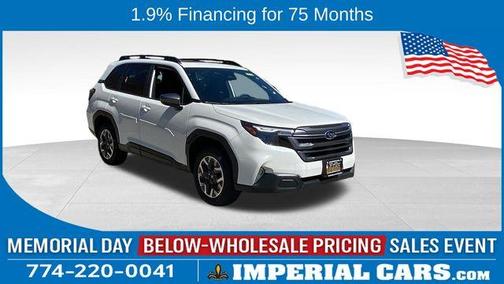 Crystal White Pearl 2026 Subaru Forester Premium