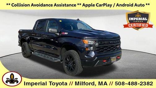 Dark Ash Metallic 2022 Chevrolet Silverado 1500 Custom Trail Boss