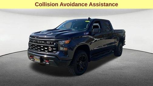 Dark Ash Metallic 2022 Chevrolet Silverado 1500 Custom Trail Boss