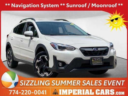 Crystal White Pearl 2021 Subaru Crosstrek Limited