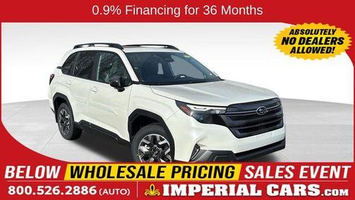 Crystal White Pearl 2026 Subaru Forester Premium