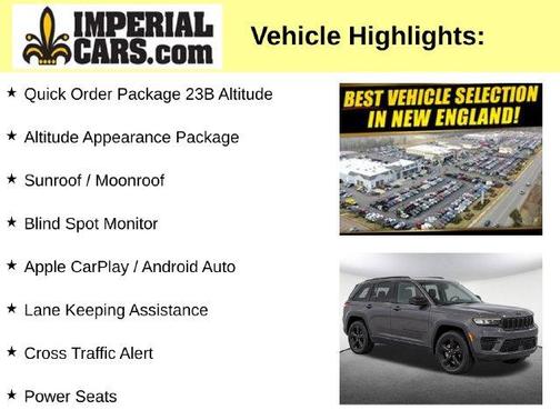 Metallic 2023 Jeep Grand Cherokee Altitude