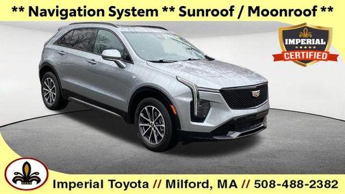 Silver Metallic 2024 Cadillac XT4 Sport