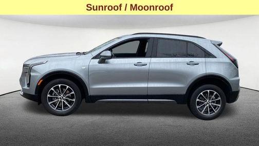 Silver Metallic 2024 Cadillac XT4 Sport