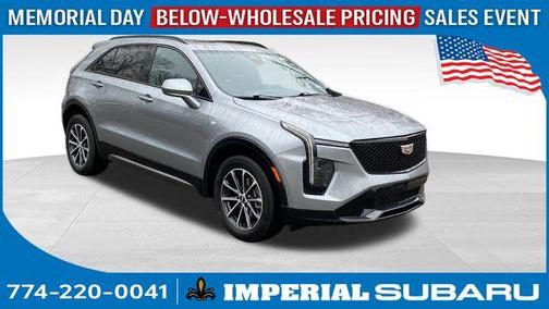 Silver Metallic 2024 Cadillac XT4 Sport