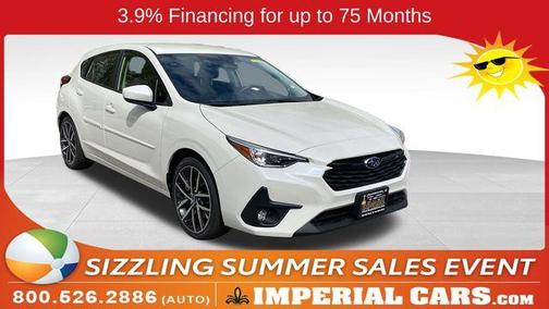 Crystal White Pearl 2026 Subaru Impreza Sport