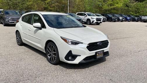Crystal White Pearl 2026 Subaru Impreza Sport