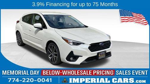 Crystal White Pearl 2026 Subaru Impreza Sport