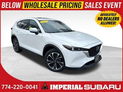 Rhodium White Metallic 2023 Mazda CX-5 2.5 S Premium Plus Package
