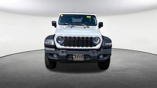 Bright White Clearcoat 2025 Jeep Wrangler Sport