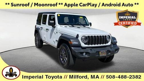 Bright White Clearcoat 2025 Jeep Wrangler Sport