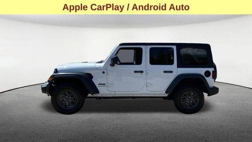 Bright White Clearcoat 2025 Jeep Wrangler Sport
