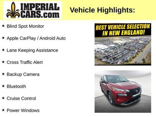 Scarlet Ember 2023 Nissan Rogue S