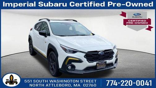 Crystal White Pearl 2025 Subaru Crosstrek Sport