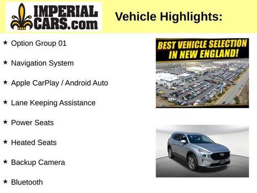 Shimmering Silver Pearl 2023 Hyundai SANTA FE SEL