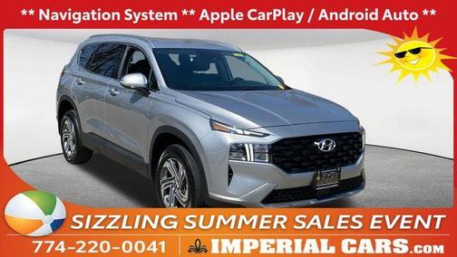 Shimmering Silver Pearl 2023 Hyundai SANTA FE SEL