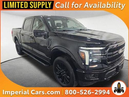 Agate Black Metallic 2025 Ford F-150 Lariat