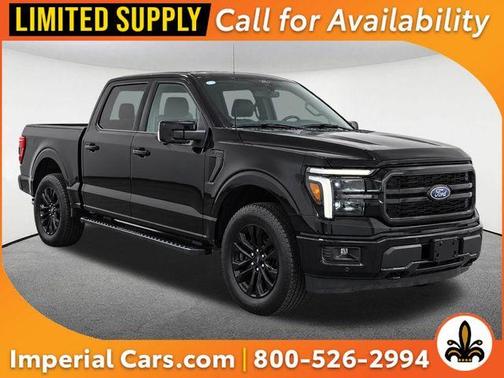 Agate Black Metallic 2025 Ford F-150 Lariat