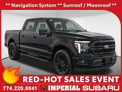 Agate Black Metallic 2025 Ford F-150 Lariat
