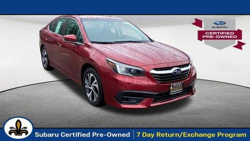 Crimson Red Pearl 2022 Subaru Legacy Premium