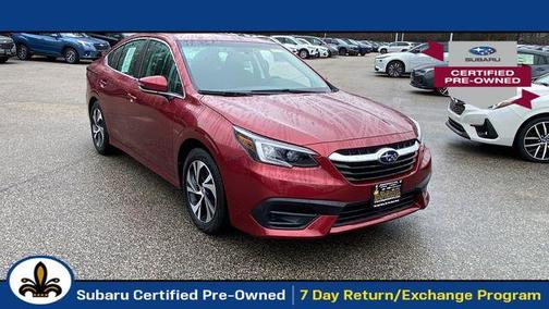Crimson Red Pearl 2022 Subaru Legacy Premium