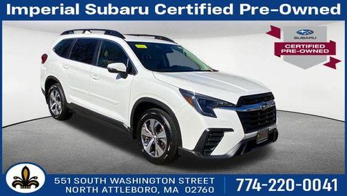 Crystal White Pearl 2023 Subaru Ascent Premium 7-Passenger
