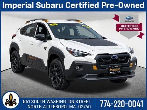 Crystal White Pearl 2025 Subaru Crosstrek Wilderness