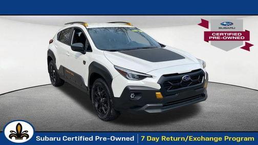 Crystal White Pearl 2025 Subaru Crosstrek Wilderness