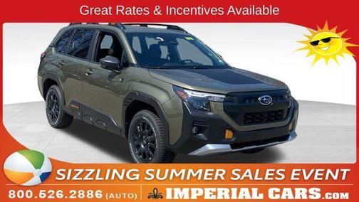 Autumn Green Metallic 2026 Subaru Forester Wilderness