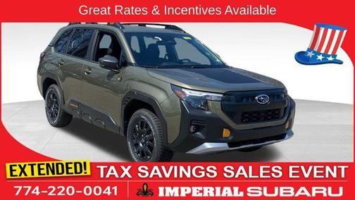 Autumn Green Metallic 2026 Subaru Forester Wilderness