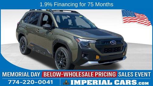 Autumn Green Metallic 2026 Subaru Forester Wilderness