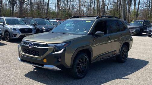 Autumn Green Metallic 2026 Subaru Forester Wilderness