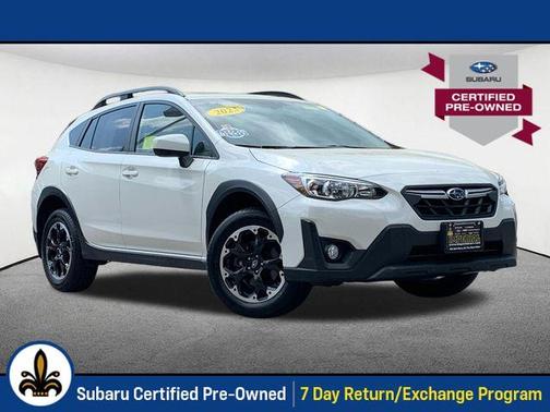 Crystal White Pearl 2023 Subaru Crosstrek Premium