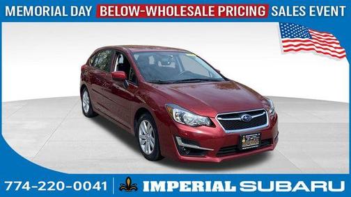 Venetian Red Pearl 2016 Subaru Impreza 2.0i Premium