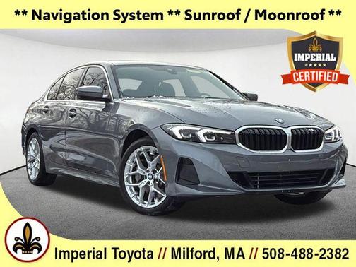 Gray Metallic 2025 BMW 330 i xDrive