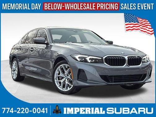Gray Metallic 2025 BMW 330 i xDrive