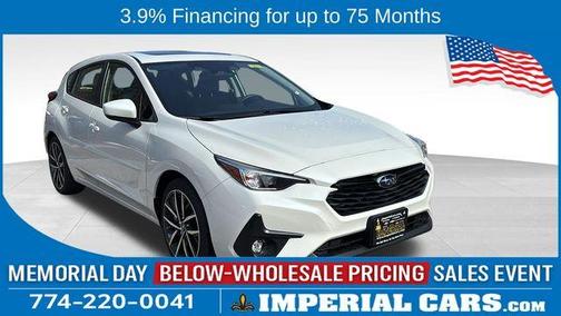 Crystal White Pearl 2026 Subaru Impreza Sport