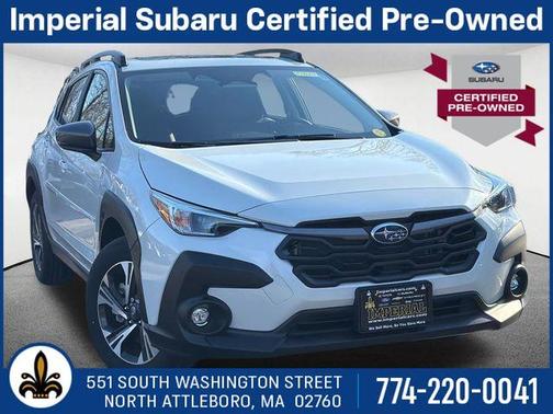 Crystal White Pearl 2025 Subaru Crosstrek Premium