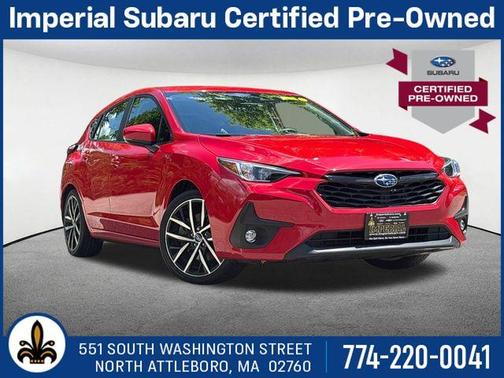 Pure Red 2024 Subaru Impreza Sport