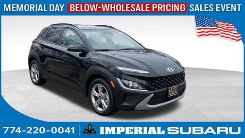 Ultra Black 2023 Hyundai KONA SEL