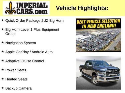 Granite Crystal Clearcoat Metallic 2026 RAM 2500 Big Horn