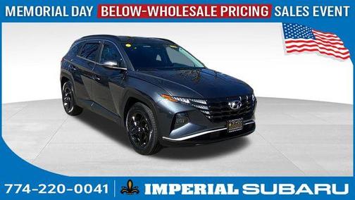 Portofino Gray 2022 Hyundai TUCSON SEL