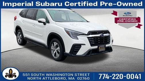 Crystal White Pearl 2023 Subaru Ascent Premium 8-Passenger
