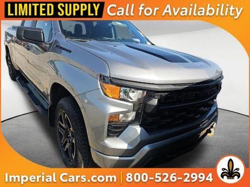 Sterling Gray Metallic 2024 Chevrolet Silverado 1500 Custom